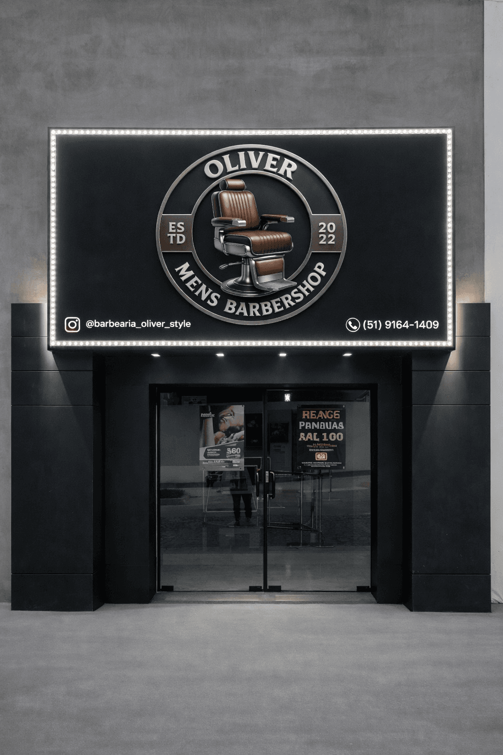 Banner Oliver barbearia