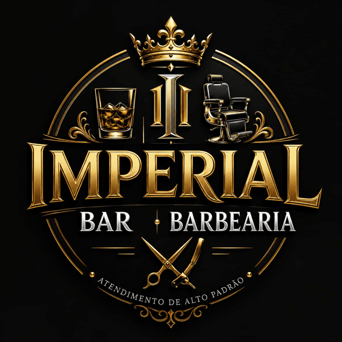 Banner Imperial Bar e Barbearia